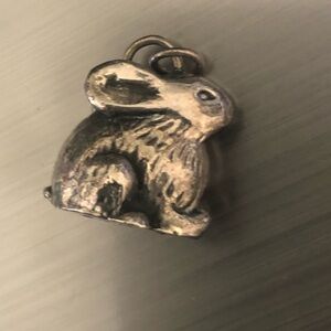 925 Silver Rabbit Pendant